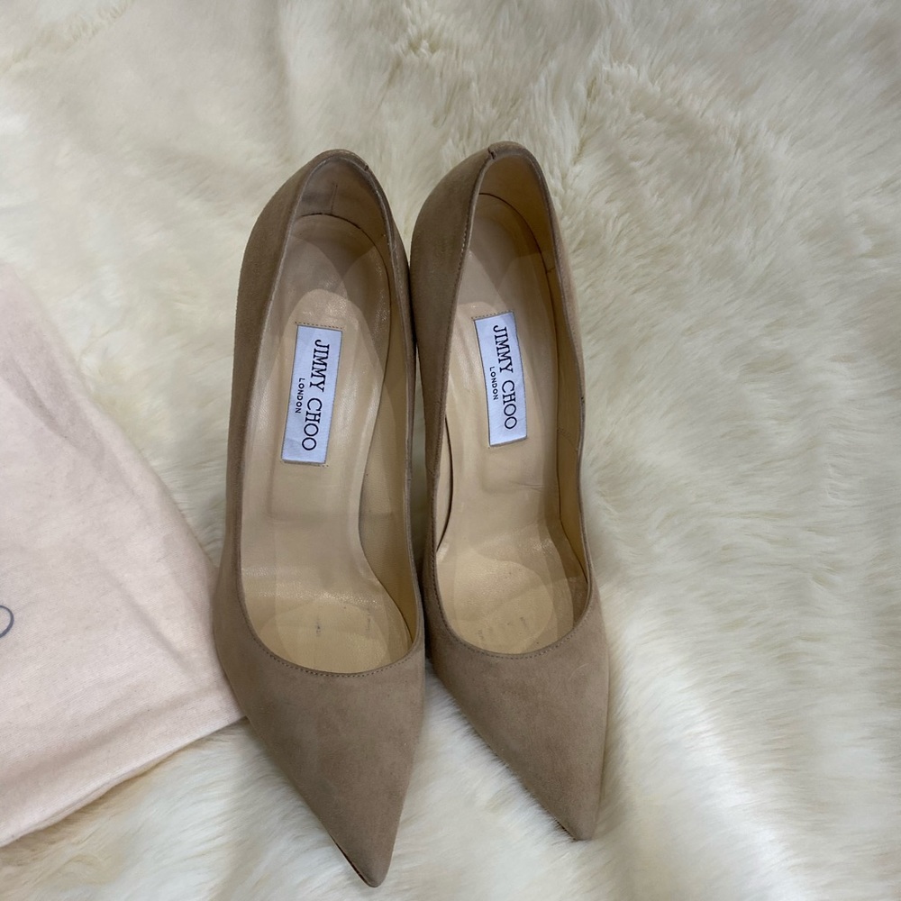 Jimmy Choo Anouk in Nude SZ 40 - Picture 2 of 8